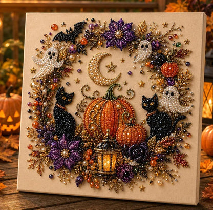 🔥🔥Last Day 50% OFF -🎃Halloween DIY Diamond Art Kit