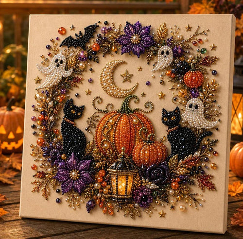 🔥🔥Last Day 50% OFF -🎃Halloween DIY Diamond Art Kit
