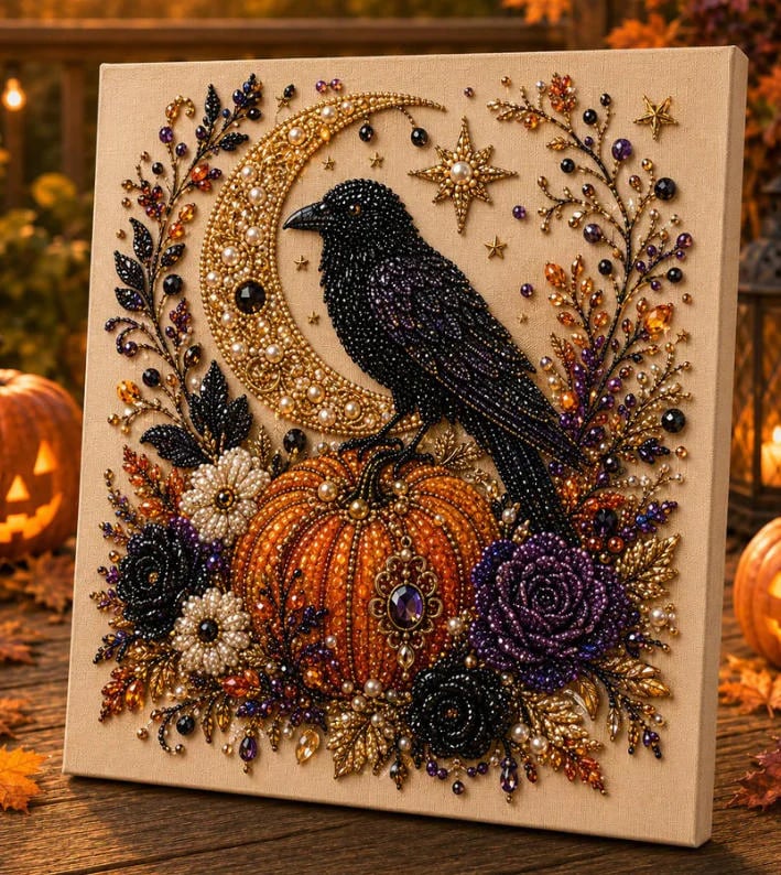 🔥🔥Last Day 50% OFF -🎃Halloween DIY Diamond Art Kit