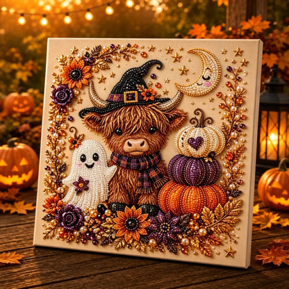 🔥🔥Last Day 50% OFF -🎃Halloween DIY Diamond Art Kit