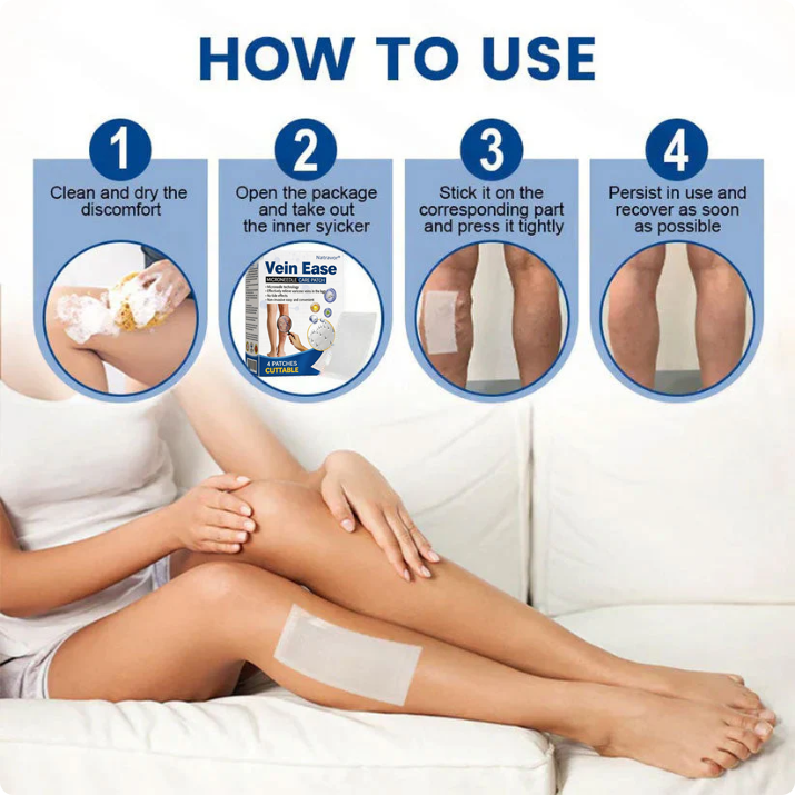 🇺🇸👨‍⚕️✅Natravor®  VeinEase Microneedle Care Patch⚡Instant Relief, Long-Term Results