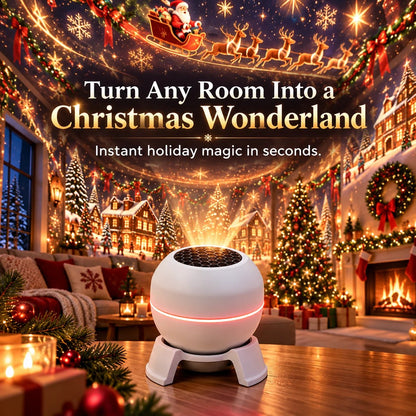 🔥LAST DAY SALE 49% OFF-🎅 Turn Any Room Into a Christmas Wonderland – Holiday Projection Night Light